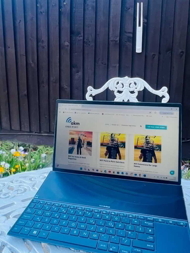 Outdoor WiFi for Gardens & Patios in Winchcombe